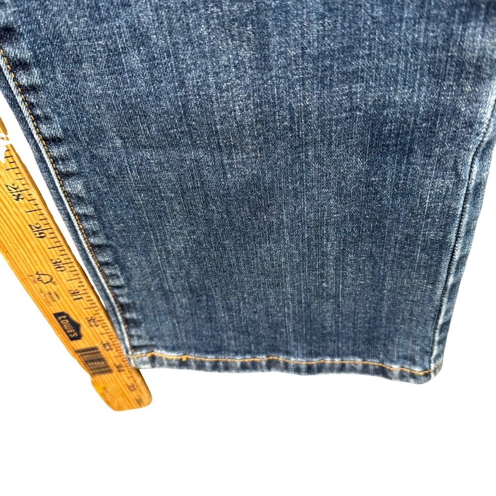 Levi's 505 Straight Leg Jeans Womens 14 Curvy Medium Wash Normcore Capsule Denim - Picture 11 of 13